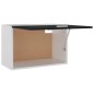 vidaXL Hängeschrank Schwarz 60x31x40 cm Holzwerkstoff vidaXL Hängeschrank Schwarz 60x31x40 cm Holzwerkstoff