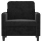 vidaXL Sessel Schwarz 60 cm Samt vidaXL Sessel Schwarz 60 cm Samt