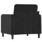 vidaXL Sessel Schwarz 60 cm Samt vidaXL Sessel Schwarz 60 cm Samt