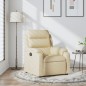 vidaXL Relaxsessel Creme Stoff vidaXL Relaxsessel Creme Stoff