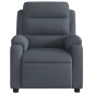 vidaXL Relaxsessel Dunkelgrau Samt vidaXL Relaxsessel Dunkelgrau Samt