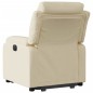 vidaXL Relaxsessel mit Aufstehhilfe Creme Stoff vidaXL Relaxsessel mit Aufstehhilfe Creme Stoff