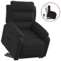 vidaXL Relaxsessel mit Aufstehhilfe Schwarz Stoff vidaXL Relaxsessel mit Aufstehhilfe Schwarz Stoff