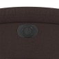 vidaXL Relaxsessel Elektrisch Dunkelbraun Stoff vidaXL Relaxsessel Elektrisch Dunkelbraun Stoff