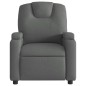 vidaXL Massagesessel Elektrisch Dunkelgrau Stoff vidaXL Massagesessel Elektrisch Dunkelgrau Stoff