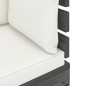 vidaXL Garten-Palettensofa 2-Sitzer mit Kissen Kiefer Massivholz vidaXL Garten-Palettensofa 2-Sitzer mit Kissen Kiefer Massivholz