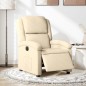 vidaXL Relaxsessel Elektrisch Creme Stoff vidaXL Relaxsessel Elektrisch Creme Stoff