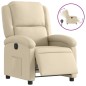 vidaXL Relaxsessel Elektrisch Creme Stoff vidaXL Relaxsessel Elektrisch Creme Stoff