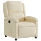 vidaXL Relaxsessel Elektrisch Creme Stoff vidaXL Relaxsessel Elektrisch Creme Stoff
