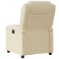 vidaXL Relaxsessel Elektrisch Creme Stoff vidaXL Relaxsessel Elektrisch Creme Stoff
