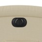 vidaXL Relaxsessel Elektrisch Creme Stoff vidaXL Relaxsessel Elektrisch Creme Stoff