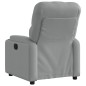 vidaXL Relaxsessel Elektrisch Hellgrau Stoff vidaXL Relaxsessel Elektrisch Hellgrau Stoff