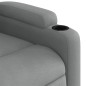 vidaXL Relaxsessel Elektrisch Hellgrau Stoff vidaXL Relaxsessel Elektrisch Hellgrau Stoff