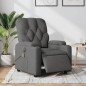 vidaXL Massagesessel Elektrisch Dunkelgrau Stoff vidaXL Massagesessel Elektrisch Dunkelgrau Stoff