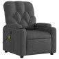 vidaXL Massagesessel Elektrisch Dunkelgrau Stoff vidaXL Massagesessel Elektrisch Dunkelgrau Stoff