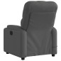 vidaXL Massagesessel Elektrisch Dunkelgrau Stoff vidaXL Massagesessel Elektrisch Dunkelgrau Stoff