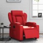 vidaXL Relaxsessel Elektrisch Rot Kunstleder vidaXL Relaxsessel Elektrisch Rot Kunstleder