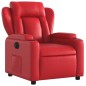 vidaXL Relaxsessel Elektrisch Rot Kunstleder vidaXL Relaxsessel Elektrisch Rot Kunstleder