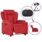 vidaXL Relaxsessel Elektrisch Rot Kunstleder vidaXL Relaxsessel Elektrisch Rot Kunstleder