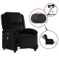 vidaXL Massagesessel Elektrisch Schwarz Kunstleder vidaXL Massagesessel Elektrisch Schwarz Kunstleder