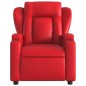 vidaXL Massagesessel Elektrisch Rot Kunstleder vidaXL Massagesessel Elektrisch Rot Kunstleder