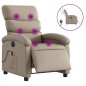 vidaXL Massagesessel Elektrisch Cappuccino-Braun Kunstleder vidaXL Massagesessel Elektrisch Cappuccino-Braun Kunstleder