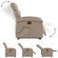 vidaXL Massagesessel Elektrisch Cappuccino-Braun Kunstleder vidaXL Massagesessel Elektrisch Cappuccino-Braun Kunstleder