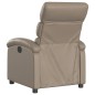 vidaXL Relaxsessel Elektrisch Cappuccino-Braun Kunstleder vidaXL Relaxsessel Elektrisch Cappuccino-Braun Kunstleder