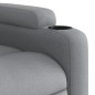vidaXL Relaxsessel Elektrisch Hellgrau Stoff vidaXL Relaxsessel Elektrisch Hellgrau Stoff