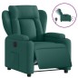 vidaXL Relaxsessel Elektrisch Dunkelgrün Stoff vidaXL Relaxsessel Elektrisch Dunkelgrün Stoff