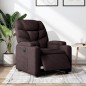 vidaXL Relaxsessel Elektrisch Dunkelbraun Stoff vidaXL Relaxsessel Elektrisch Dunkelbraun Stoff