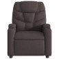 vidaXL Relaxsessel Elektrisch Dunkelbraun Stoff vidaXL Relaxsessel Elektrisch Dunkelbraun Stoff