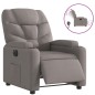 vidaXL Relaxsessel Elektrisch Taupe Stoff vidaXL Relaxsessel Elektrisch Taupe Stoff