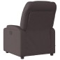vidaXL Massagesessel Elektrisch Dunkelbraun Stoff vidaXL Massagesessel Elektrisch Dunkelbraun Stoff