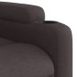 vidaXL Massagesessel Elektrisch Dunkelbraun Stoff vidaXL Massagesessel Elektrisch Dunkelbraun Stoff