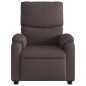 vidaXL Relaxsessel Elektrisch Dunkelbraun Stoff vidaXL Relaxsessel Elektrisch Dunkelbraun Stoff