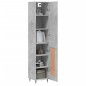 vidaXL Highboard Betongrau 34,5x34x180 cm Holzwerkstoff vidaXL Highboard Betongrau 34,5x34x180 cm Holzwerkstoff