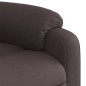 vidaXL Relaxsessel Elektrisch Dunkelbraun Stoff vidaXL Relaxsessel Elektrisch Dunkelbraun Stoff