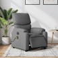 vidaXL Massagesessel Elektrisch Dunkelgrau Stoff vidaXL Massagesessel Elektrisch Dunkelgrau Stoff