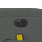 vidaXL Massagesessel Elektrisch Dunkelgrau Stoff vidaXL Massagesessel Elektrisch Dunkelgrau Stoff