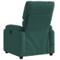 vidaXL Massagesessel Elektrisch Dunkelgrün Stoff vidaXL Massagesessel Elektrisch Dunkelgrün Stoff