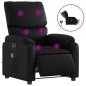 vidaXL Massagesessel Elektrisch Schwarz Kunstleder vidaXL Massagesessel Elektrisch Schwarz Kunstleder