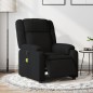 vidaXL Massagesessel Elektrisch Schwarz Stoff vidaXL Massagesessel Elektrisch Schwarz Stoff