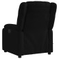 vidaXL Massagesessel Elektrisch Schwarz Stoff vidaXL Massagesessel Elektrisch Schwarz Stoff