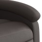 vidaXL Massagesessel Elektrisch Dunkelbraun Echtleder vidaXL Massagesessel Elektrisch Dunkelbraun Echtleder
