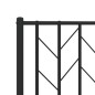 vidaXL Bettgestell mit Kopf- und Fußteil Metall Schwarz 100x190 cm vidaXL Bettgestell mit Kopf- und Fußteil Metall Schwarz 100x190 cm