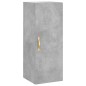 vidaXL Highboard Betongrau 34,5x34x180 cm Holzwerkstoff vidaXL Highboard Betongrau 34,5x34x180 cm Holzwerkstoff