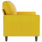 vidaXL 2-Sitzer-Sofa Gelb 120 cm Samt vidaXL 2-Sitzer-Sofa Gelb 120 cm Samt