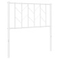 vidaXL Kopfteil Metall Weiß 80 cm vidaXL Kopfteil Metall Weiß 80 cm