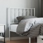 vidaXL Kopfteil Metall Weiß 80 cm vidaXL Kopfteil Metall Weiß 80 cm